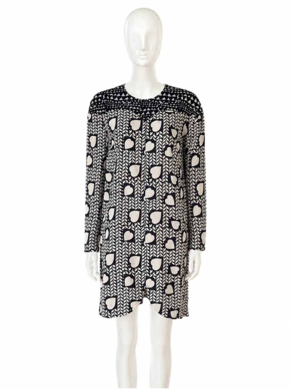 Stella McCartney Heart Print Shift Dress – IT 42